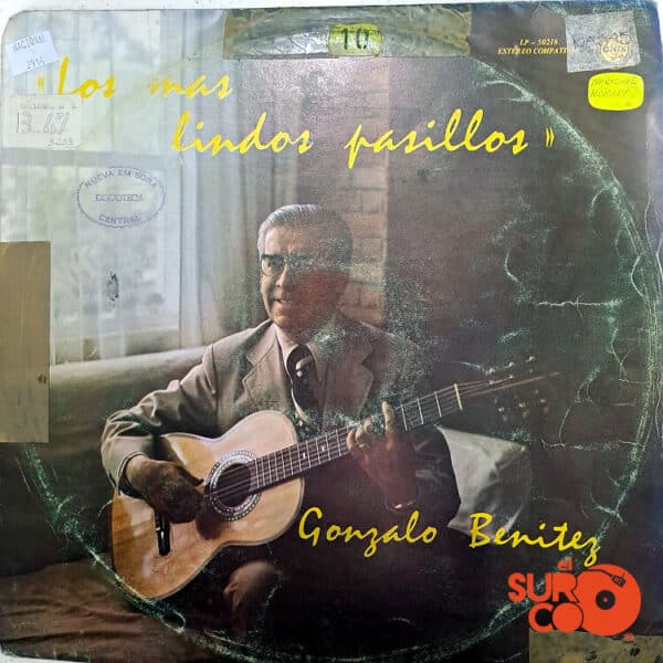 Disco de Vinilo Gonzalo Benítez - Los Más Lindos Pasillos Vinyl Record