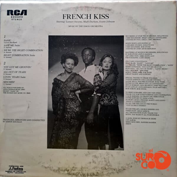 Disco de Vinilo French Kiss - Panic Vinyl Record