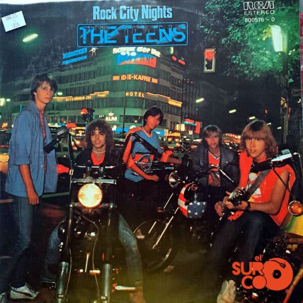 Disco de Vinilo The Teens - Rock City Nights Vinyl Record