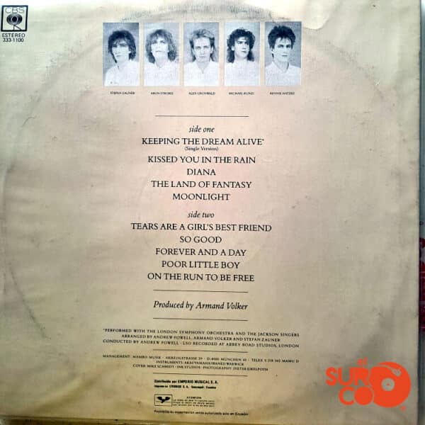 Disco de Vinilo Freiheit - Fantasy Vinyl Record
