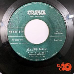 Disco de Vinilo Hermanos Villamar - Longa De Amor / Las Tres Marías Vinyl Record