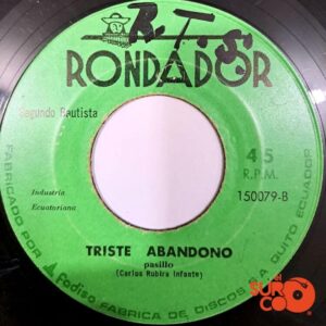Disco de Vinilo Segundo Bautista - Infortunio / Triste Abandono Vinyl Record