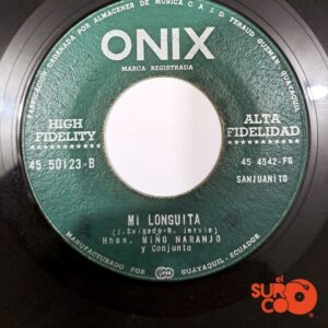 Disco de Vinilo Hermanos Miño Naranjo - Solo / Mi Longuita Vinyl Record