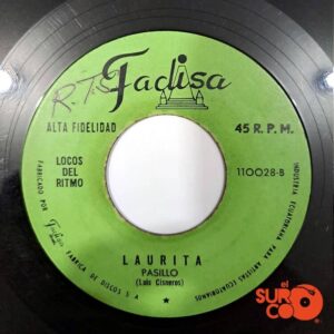 Disco de Vinilo Los Locos Del Ritmo - Ven Quiero Abrazarte / Laurita Vinyl Record