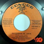 Disco de Vinilo Las Porteñitas - Recuerdos De Amor / Llorar Desconsolado Vinyl Record