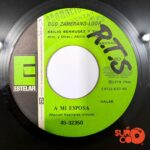 Disco de Vinilo Dúo Zambrano Loor - A Mi Esposa / Nunca Me Olvides Vinyl Record