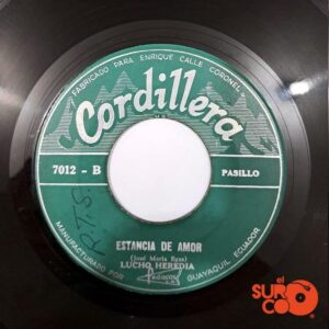 Disco de Vinilo Lucho Heredia - Nochecitas De Amor / Estancia De Amor Vinyl Record