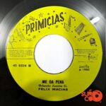 Disco de Vinilo Félix Macías - Maridito De Oro / Me Da Pena Vinyl Record