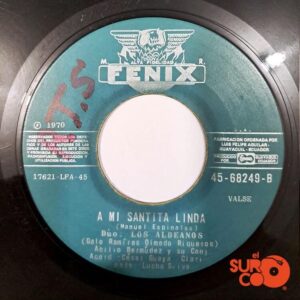 Disco de Vinilo Dúo Los Aldeanos - Por Que No Me Quieres / A Mi Santita Linda Vinyl Record