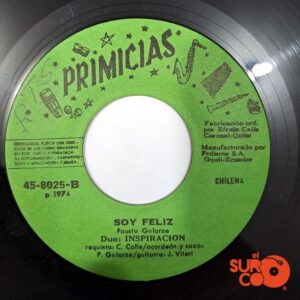 Disco de Vinilo Dúo Inspiración - Alma Perdida / Soy Feliz Vinyl Record