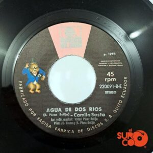 Disco de Vinilo Camilo Sesto - Vivir Así Es Morir De Amor / Agua De Dos Rios Vinyl Record