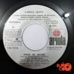 Disco de Vinilo Camilo Sesto - Amor De Mujer / Cómplice Vinyl Record