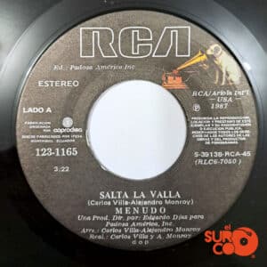 Menudo - Salta La Valla / Amiga Mía Vinilo