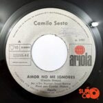 Disco de Vinilo Camilo Sesto - Amor No Me Ignores / No Sabes Cuanto Te Quiero Vinyl Record