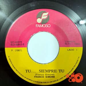 Franco Simone - Tu Siempre Tu / Duda Vinilo