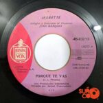 Disco de Vinilo Jeanette - Porque Te Vas / Seguiré Amando Vinyl Record