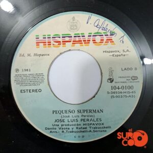 Disco de Vinilo José Luis Perales - Te Quiero / Pequeño Superman Vinyl Record