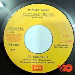 Disco de Vinilo Daniela Romo - Todo, Todo, Todo / Te Comparo Vinyl Record