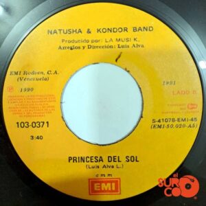 Disco de Vinilo Natusha - Rumba Lambada / Princesa Del Sol Vinyl Record