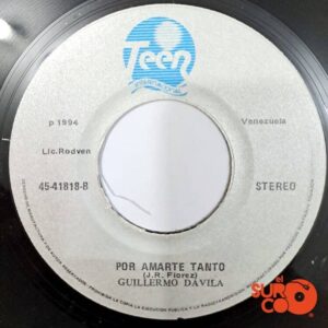 Disco de Vinilo Guillermo Dávila - Barco A La Deriva / Por Amarte Tanto Vinyl Record