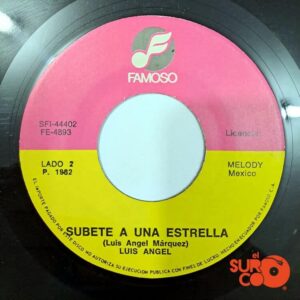 Disco de Vinilo Luis Angel - Lluvia / Súbete A Una Estrella Vinyl Record
