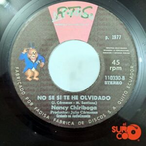 Disco de Vinilo Nancy Chiriboga - Esto Es El Amor / No Se Si Te He Olvidado Vinyl Record