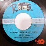 Disco de Vinilo Los Halcones - Para Ti / Cuando Quieras Más Amor Vinyl Record