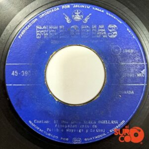 Disco de Vinilo Hermanos Muela Orellana - Rosita Elvira / Triste Vida Vinyl Record