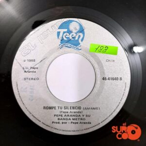 Disco de Vinilo Pepe Aranda - Muy Normal / Rompe Tu Silencio (Ámame) Vinyl Record