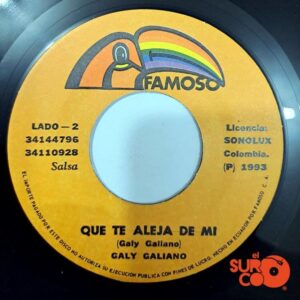 Disco de Vinilo Galy Galiano - La Cita / Que Te Aleja De Mi Vinyl Record