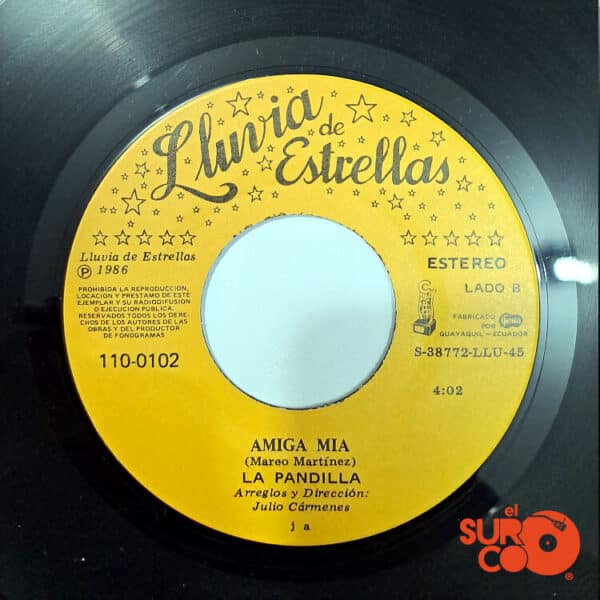 Disco de Vinilo La Pandilla - Una Historia Importante / Amiga Mía Vinyl Record