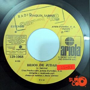 Disco de Vinilo Joaquín Sabina - Oiga, Doctor / Besos De Judas (Promocional) Vinyl Record