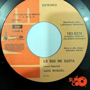Disco de Vinilo Luis Miguel - 1 + 1 = 2 Enamorados / Lo Que Me Gusta Vinyl Record