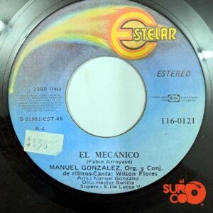 Disco de Vinilo Manuel González - El Futbolito / El Mecánico Vinyl Record