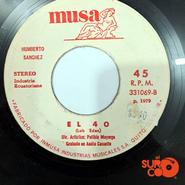 Disco de Vinilo Humberto Sánchez - El 40 / El Tartamudo Vinyl Record