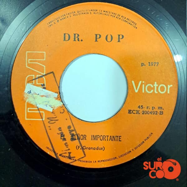 Disco de Vinilo Doctor Pop - El Soñador / El Señor Importante Vinyl Record