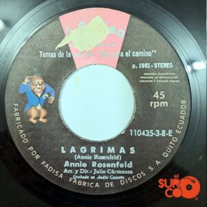 Disco de Vinilo Annie Rosenfeld - Daniela / Lágrimas Vinyl Record