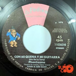 Disco de Vinilo Phantasma - Donde Estás Mi Amor? / Con Mi Quena Y Mi Guitarra Vinyl Record