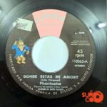 Disco de Vinilo Phantasma - Donde Estás Mi Amor? / Con Mi Quena Y Mi Guitarra Vinyl Record