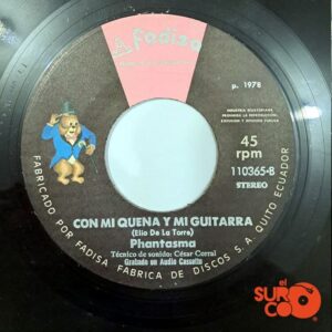 Disco de Vinilo Phantasma - Donde Estás Mi Amor? / Con Mi Quena Y Mi Guitarra Vinyl Record