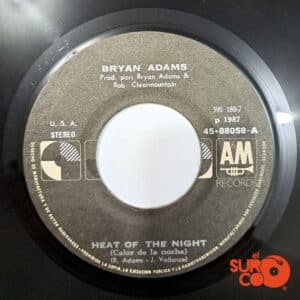 Bryan Adams - Heat Of The Night / Another Day Vinilo