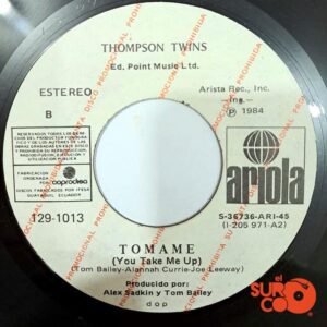 Disco de Vinilo Thompson Twins - Hold Me Now / You Take Me Up (Promocional) Vinyl Record