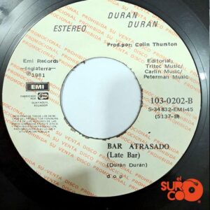 Disco de Vinilo Duran Duran - Planet Earth / Late Bar (Promocional) Vinyl Record