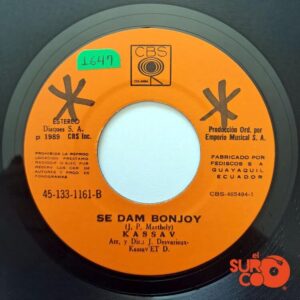 Disco de Vinilo Kassav - Sye Bwa / Se Dam Bonjoy Vinyl Record