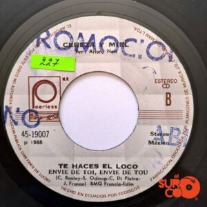 Disco de Vinilo Cereza Y Miel - Ahora Estoy Sola / Te Haces El Loco Vinyl Record