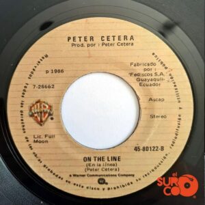 Disco de Vinilo Peter Cetera - Glory Of Love / On The Line Vinyl Record