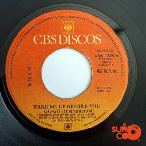 Disco de Vinilo Wham! - Wake Me Up Before You Go Go Vinyl Record