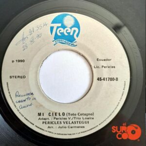 Disco de Vinilo Pericles Velasteguí - Vivo / Mi Cielo Vinyl Record