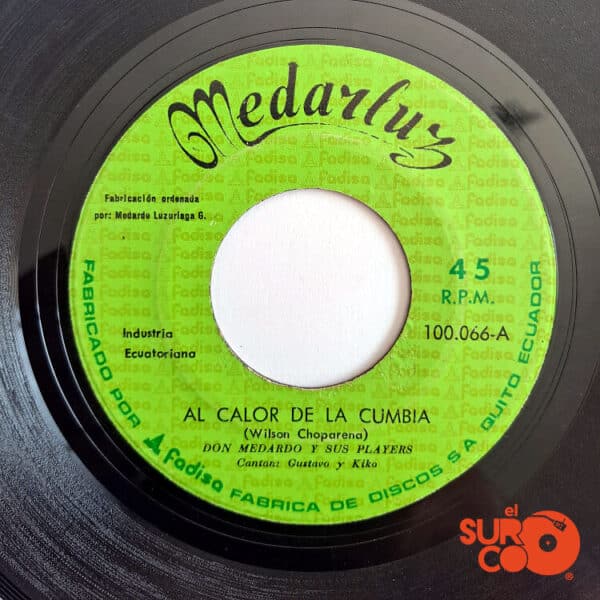 Disco de Vinilo Don Medardo Y Sus Players - Al Calor De La Cumbia / Mosaico No. 7 Vinyl Record