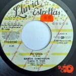 Disco de Vinilo Banda Dimensión - Pa Goza / La Chica De Mis Sueños (Promocional) Vinyl Record